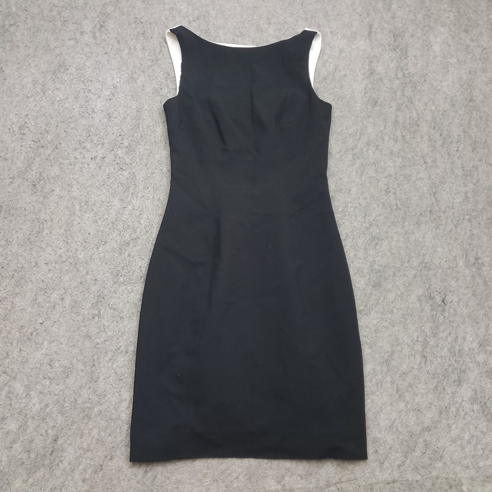 H&M Dress Womens 2 Black White Mini A-line Short Sleeveless Cocktail Party